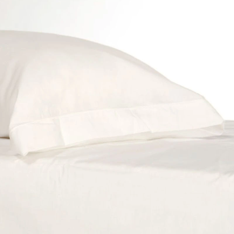 almohada con sábana funda blanca - Algodonea Textil