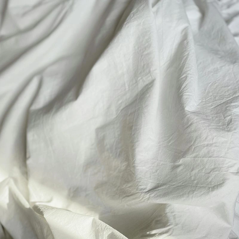Sábana encimera 90 cm blanca. Algodonea Textil hogar