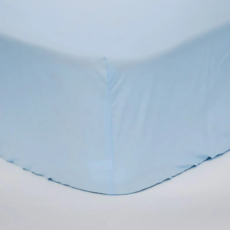 Sábana bajera azul - Algodonea Textil Hogar