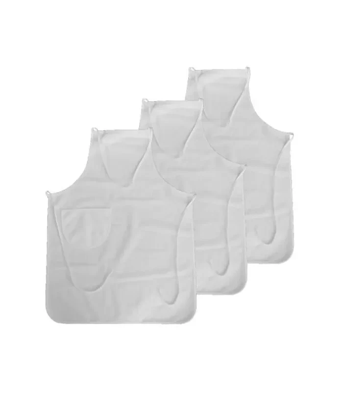 Delantales impermeables blancos
