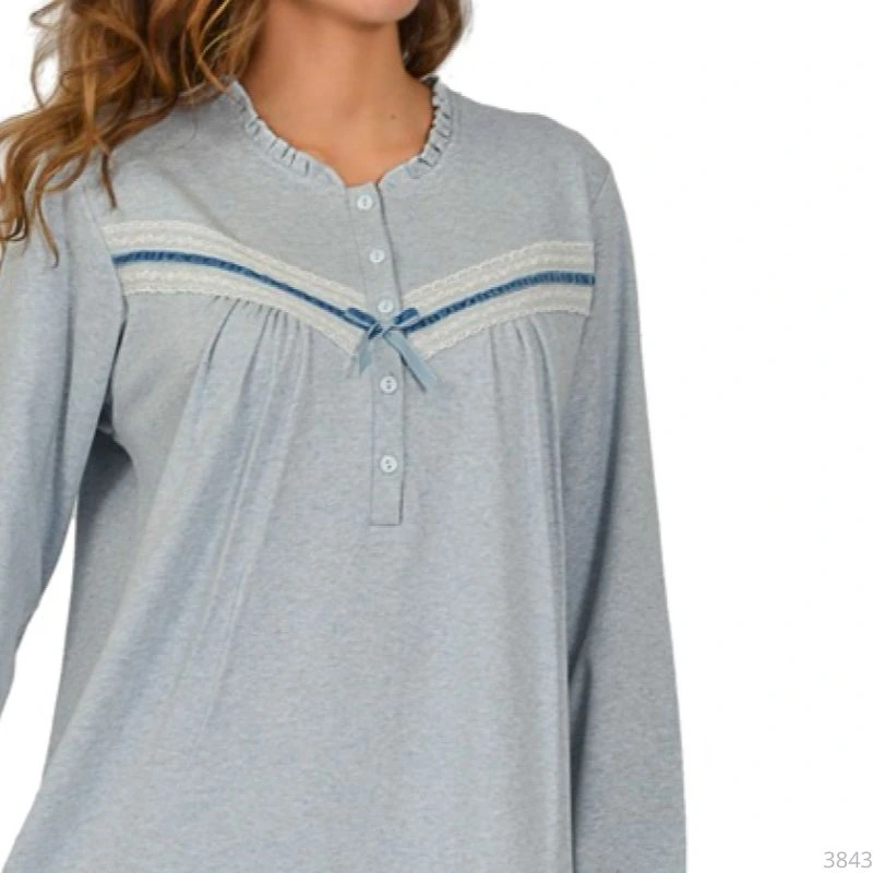 Camisón 100% algodón con felpa por dentro