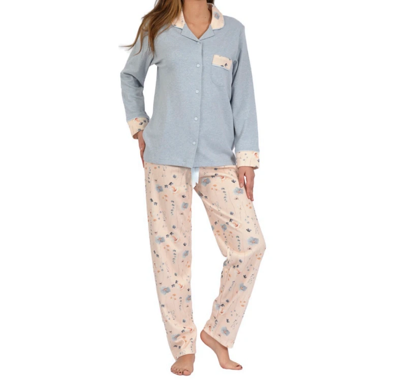 Pijama camisero para invierno