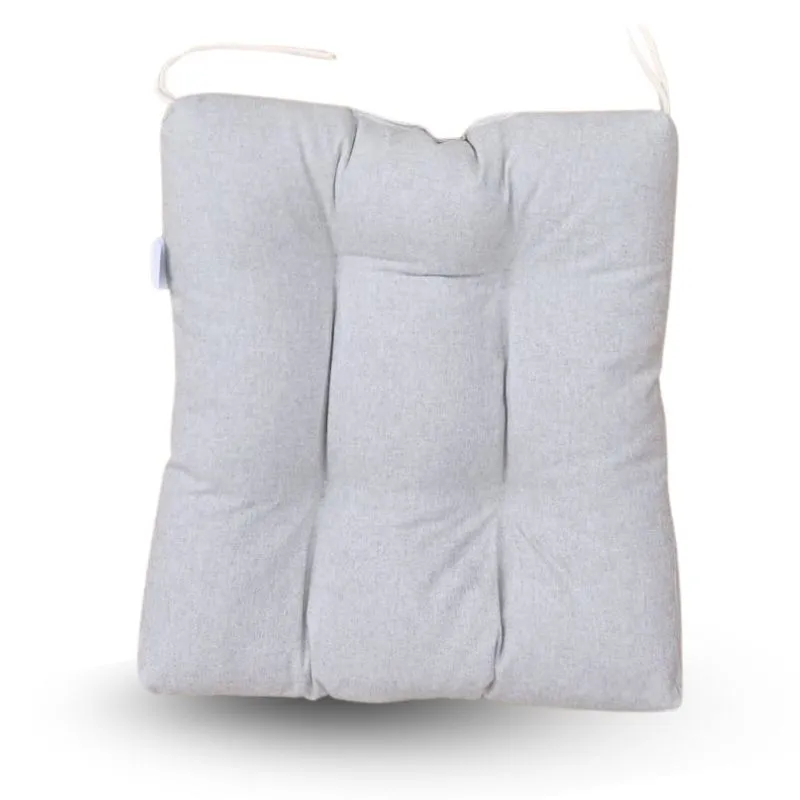 Cojín de Silla Mullido Gris