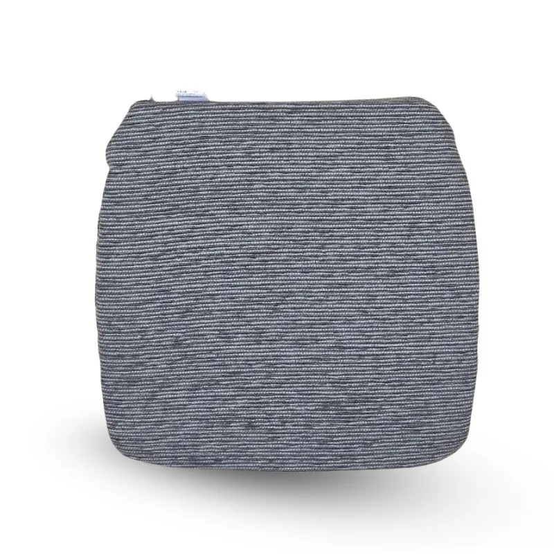 Cojín de Silla gris con Volante