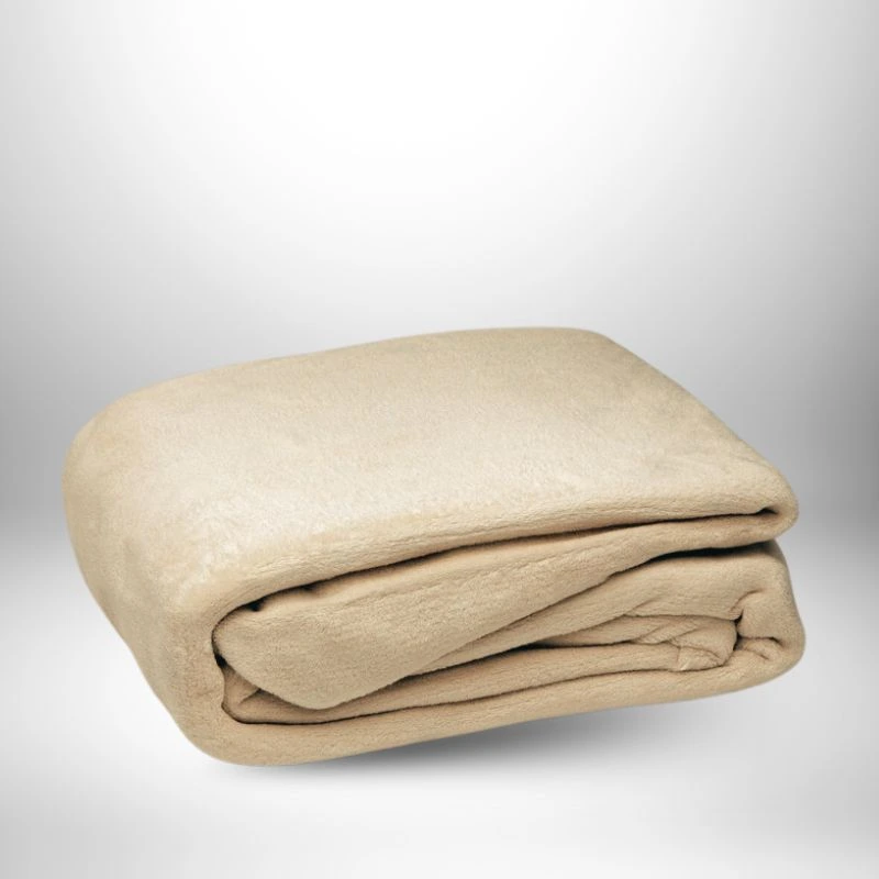 Sábana bajera de coralina beige