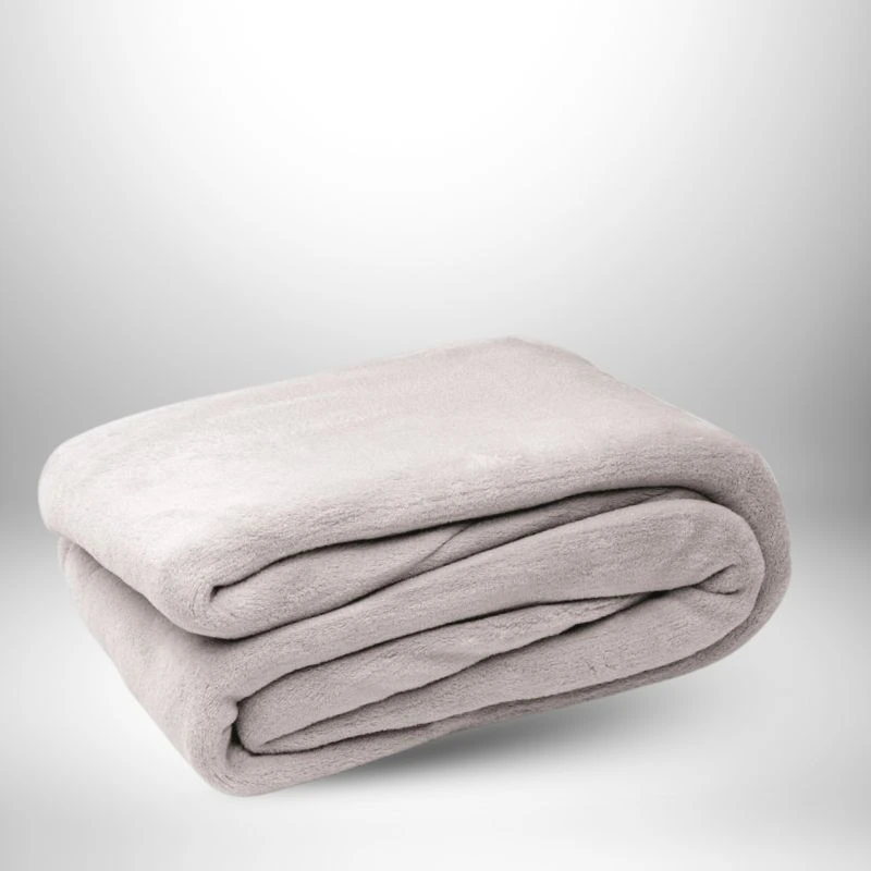 Sábana bajera de coralina gris - Bajera de invierno